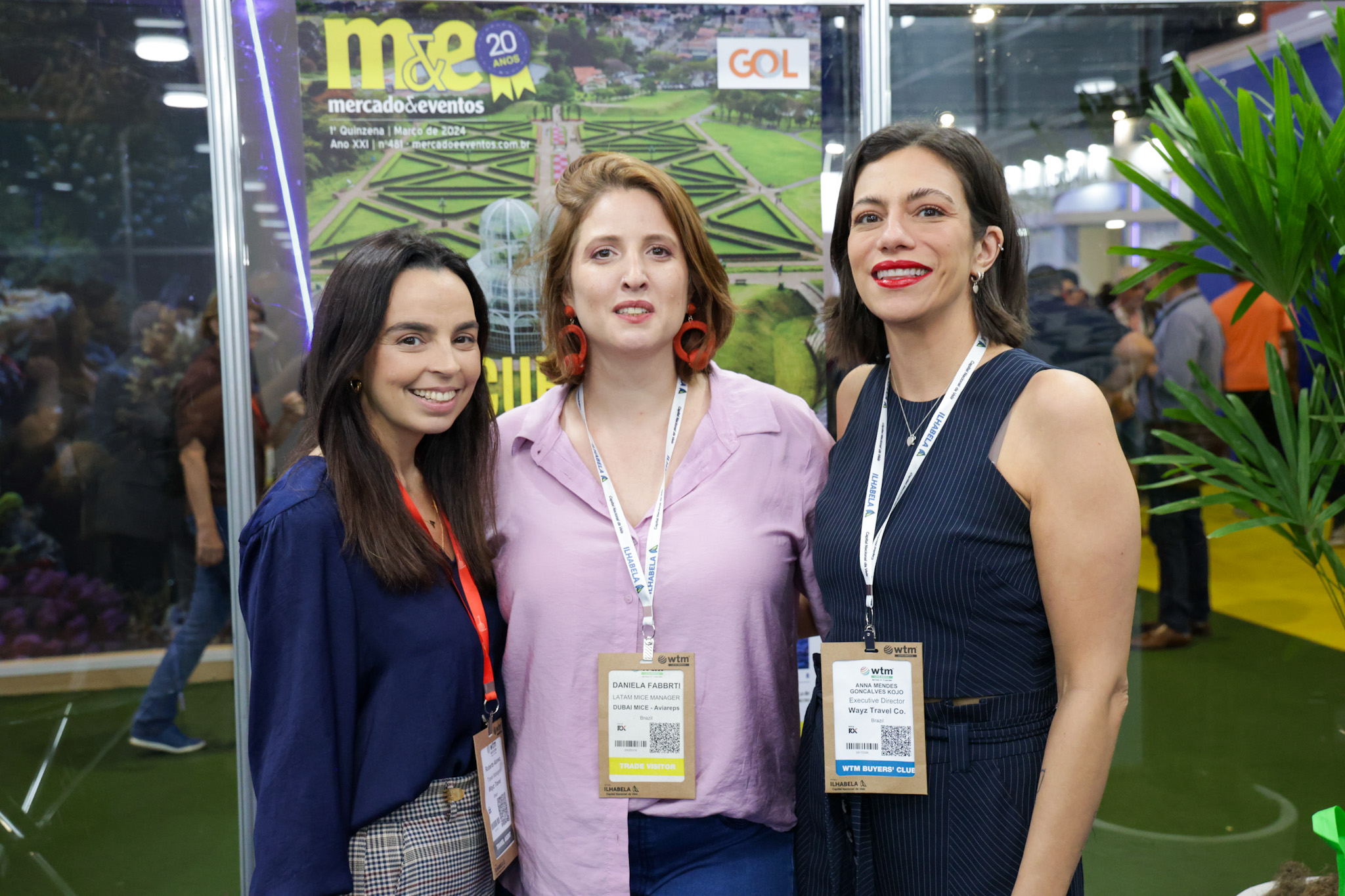 Daniela Fabbrti, de Dubai, entre Roberta Alonso e Anna Mendes, da Wayz Travel CO. Daniela Fabbrti, de Dubai, entre Roberta Alonso e Anna Mendes, da Wayz Travel CO.