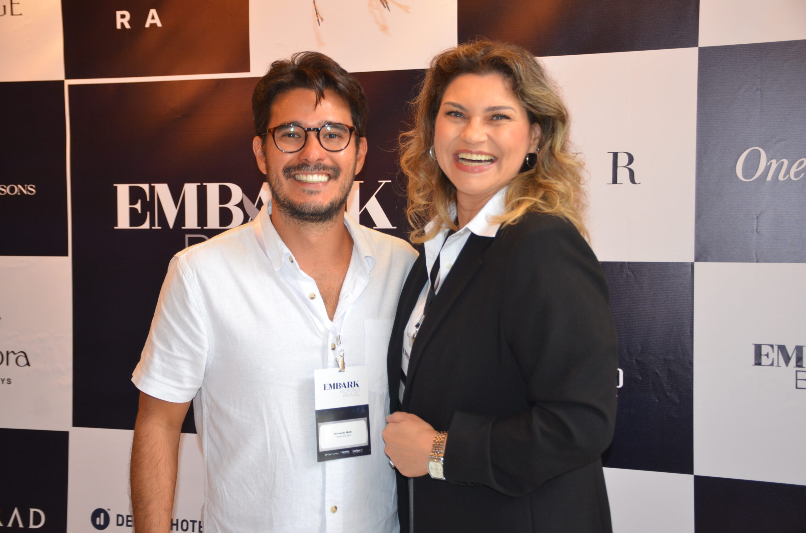 Daniele Andreazzi, da Accor e Fernando Nishi, da Travel and Soul Daniele Andreazzi, da Accor e Fernando Nishi, da Travel and Soul