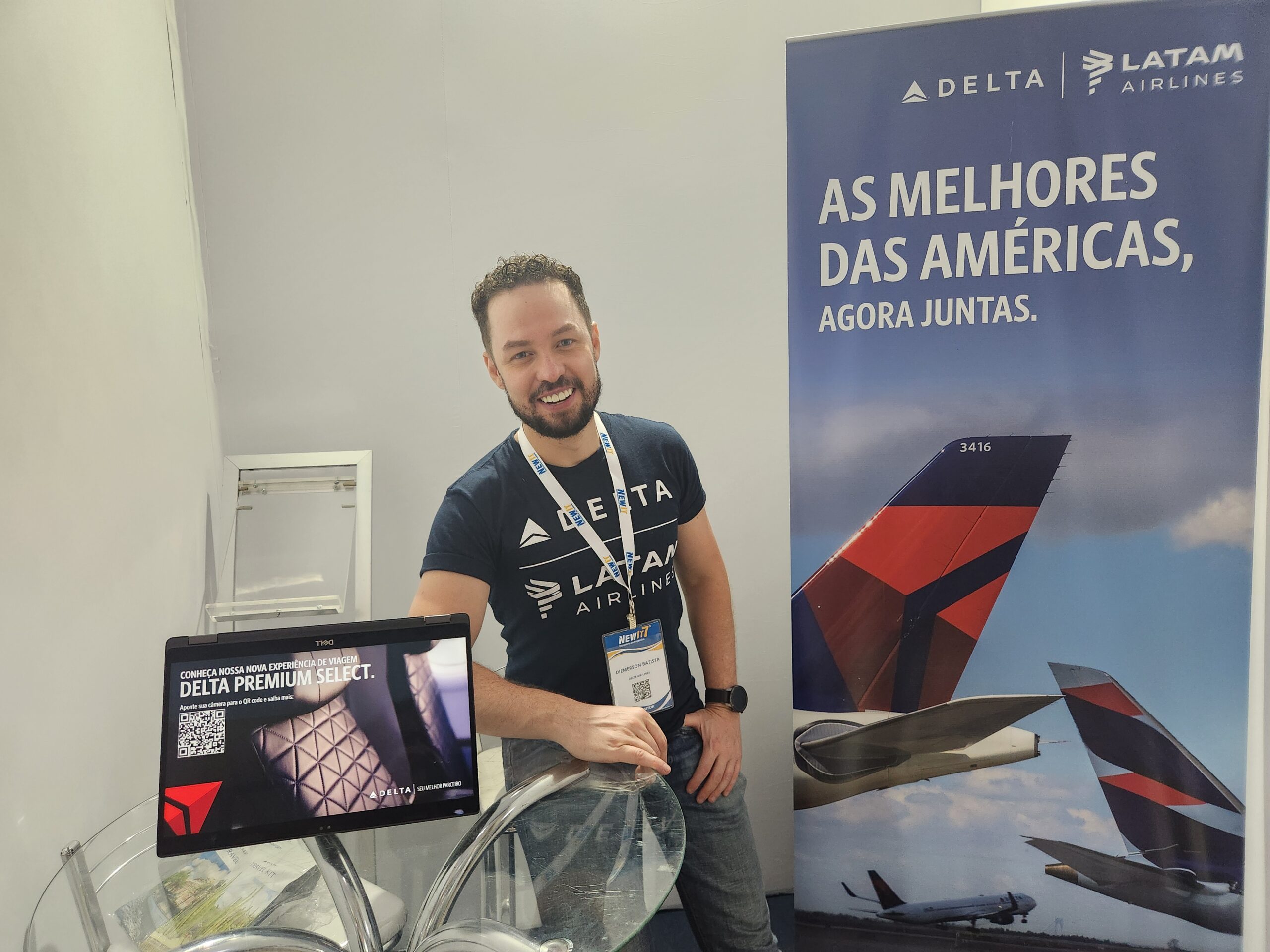 Diemerson Batista, da Delta Air Lines e Latam