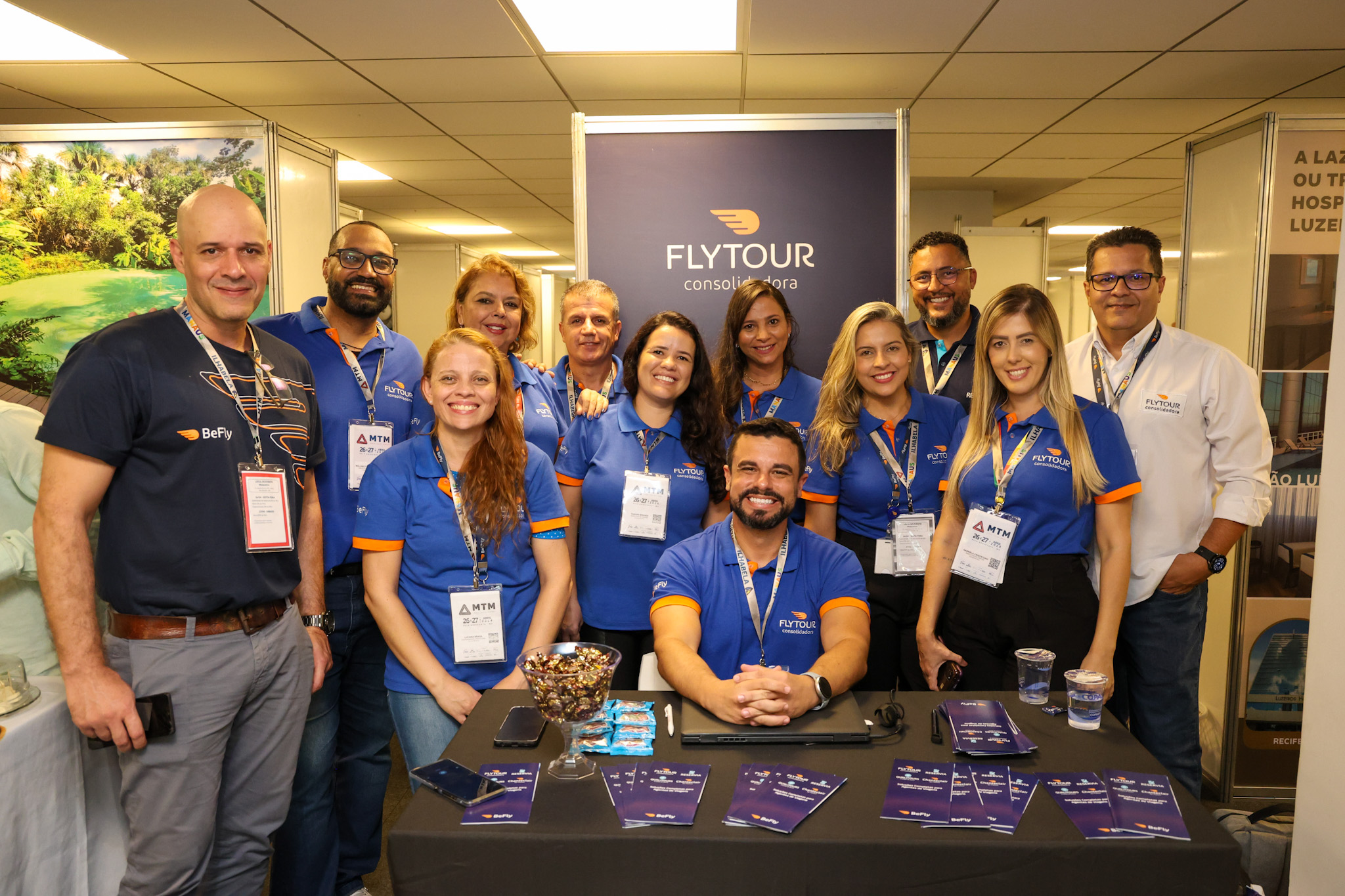 Equipe da Flytour Consolidadora Equipe da Flytour Consolidadora