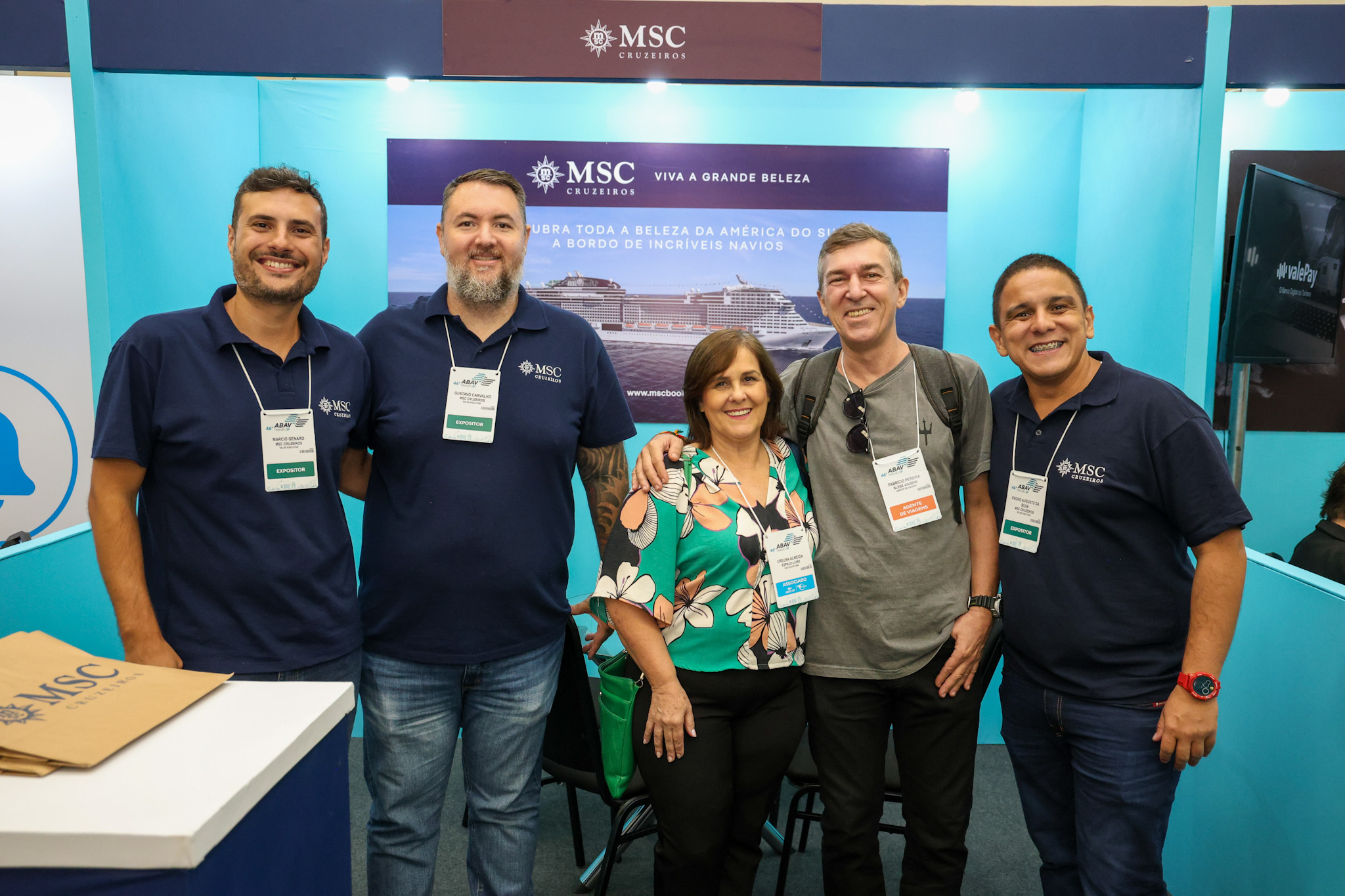 Equipe da MSC Cruzeiros Equipe da MSC Cruzeiros
