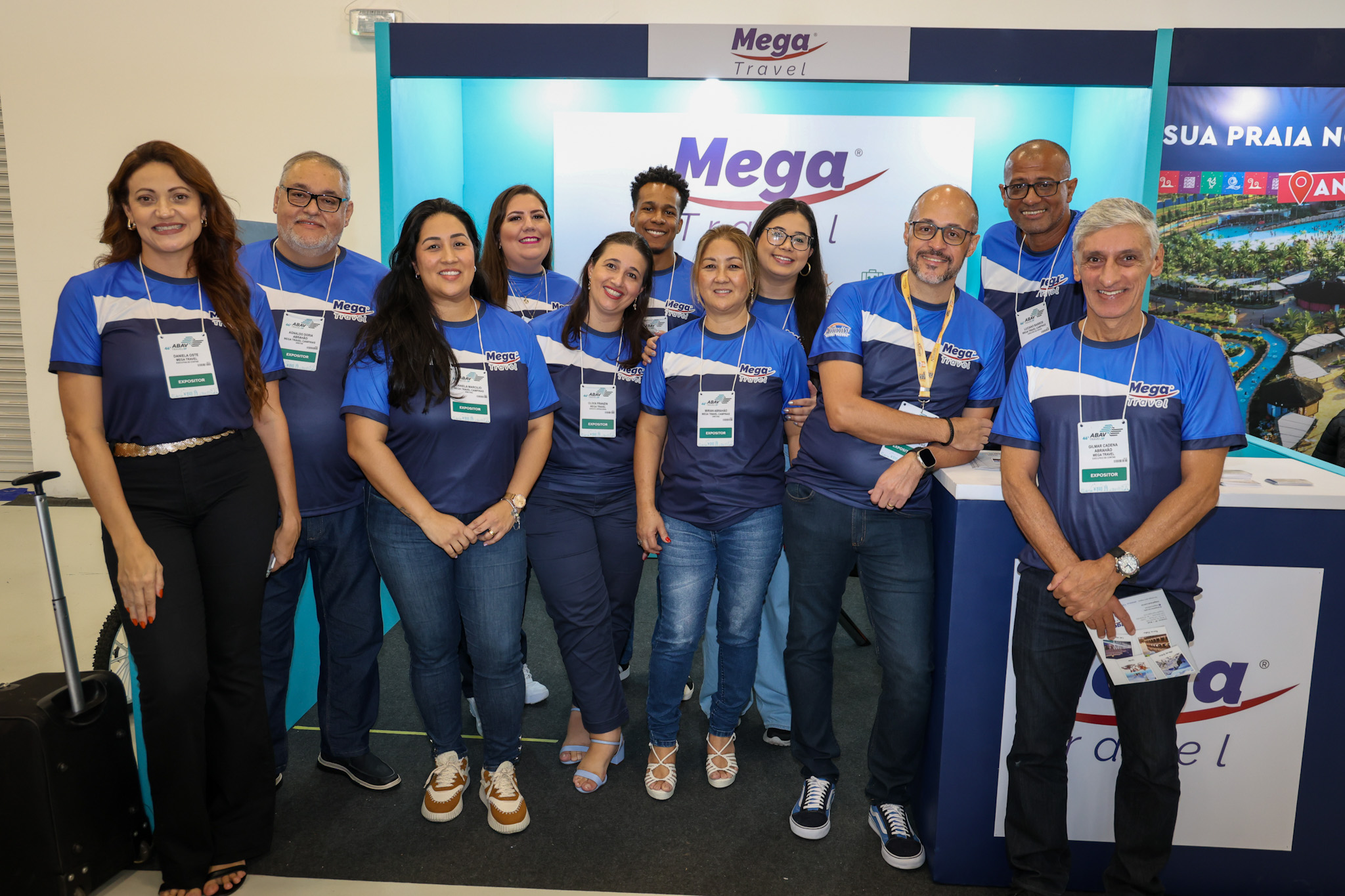 Equipe da Mega Travel