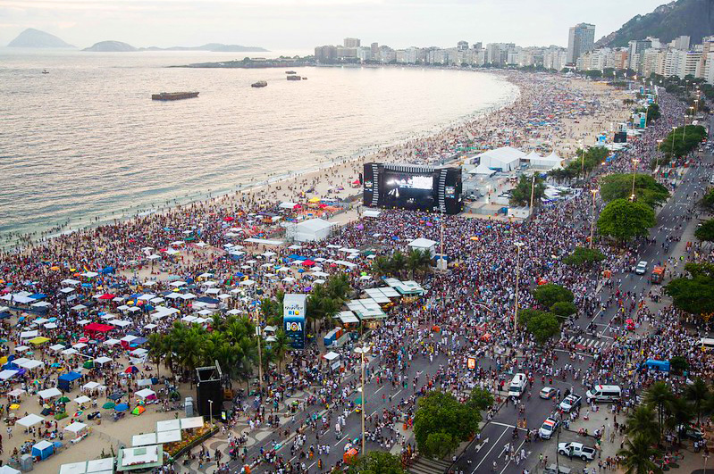 Rio já registra 69% de ocupação hoteleira para show histórico da Madonna 1 Fernando Maia Riotur Copacabana Rio já registra 69% de ocupação hoteleira para show histórico da Madonna