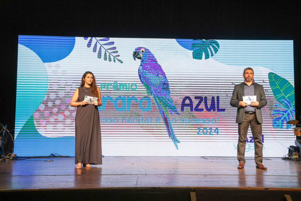 Giulliana Mesquita e Ricardo Bezerra da Azul Viagens Prêmio Arara Azul: Azul Viagens reconhece mais de 80 parceiros líderes em vendas; veja fotos