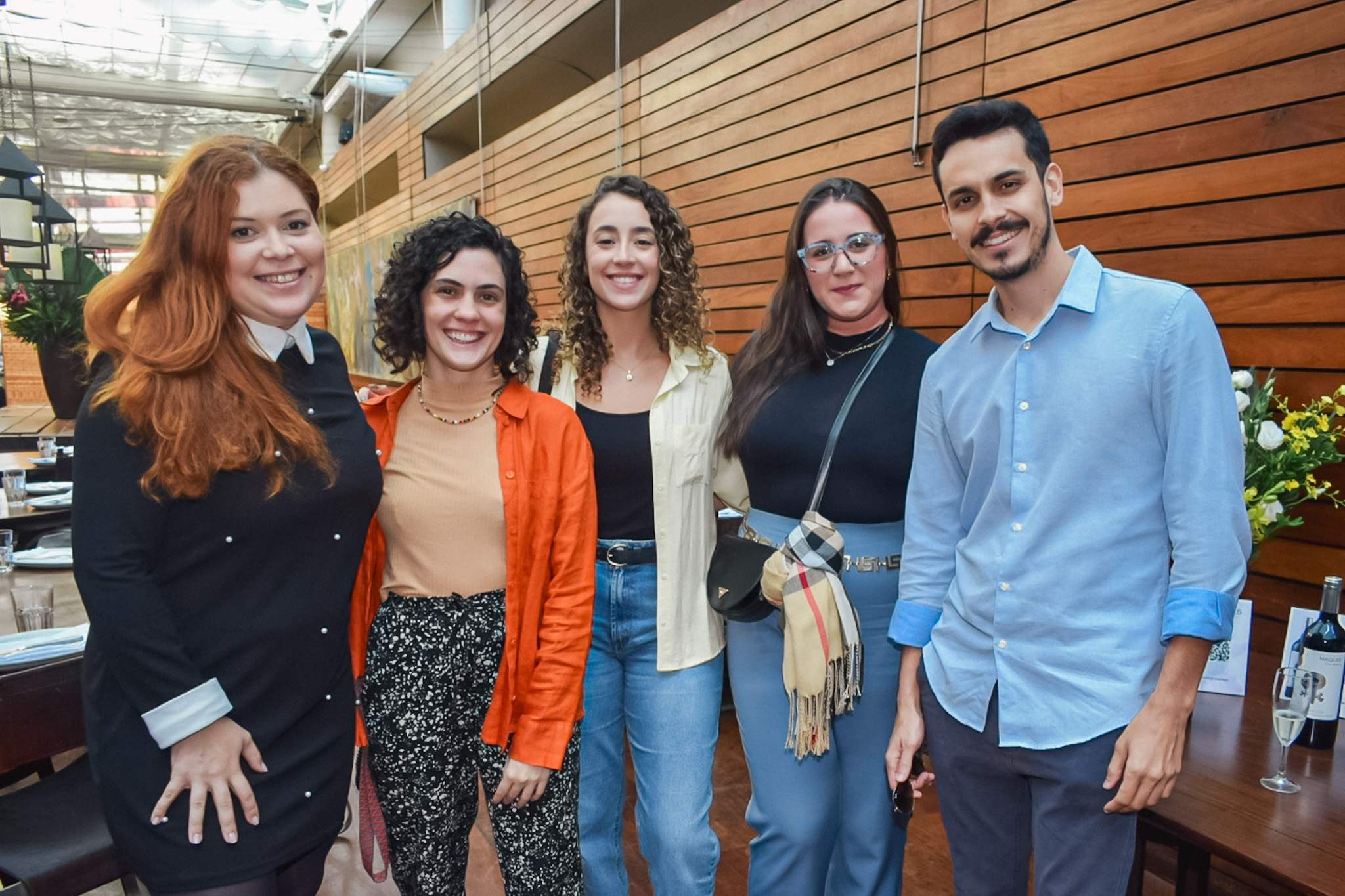 Hellen Medeiros, da Teresa Perez; Luíza Maciel e Giovanna Sanches, da Sete Mares ; Victoria Rocha, da Teresa Perez; e Pedro Carvalho, da Sete Mares