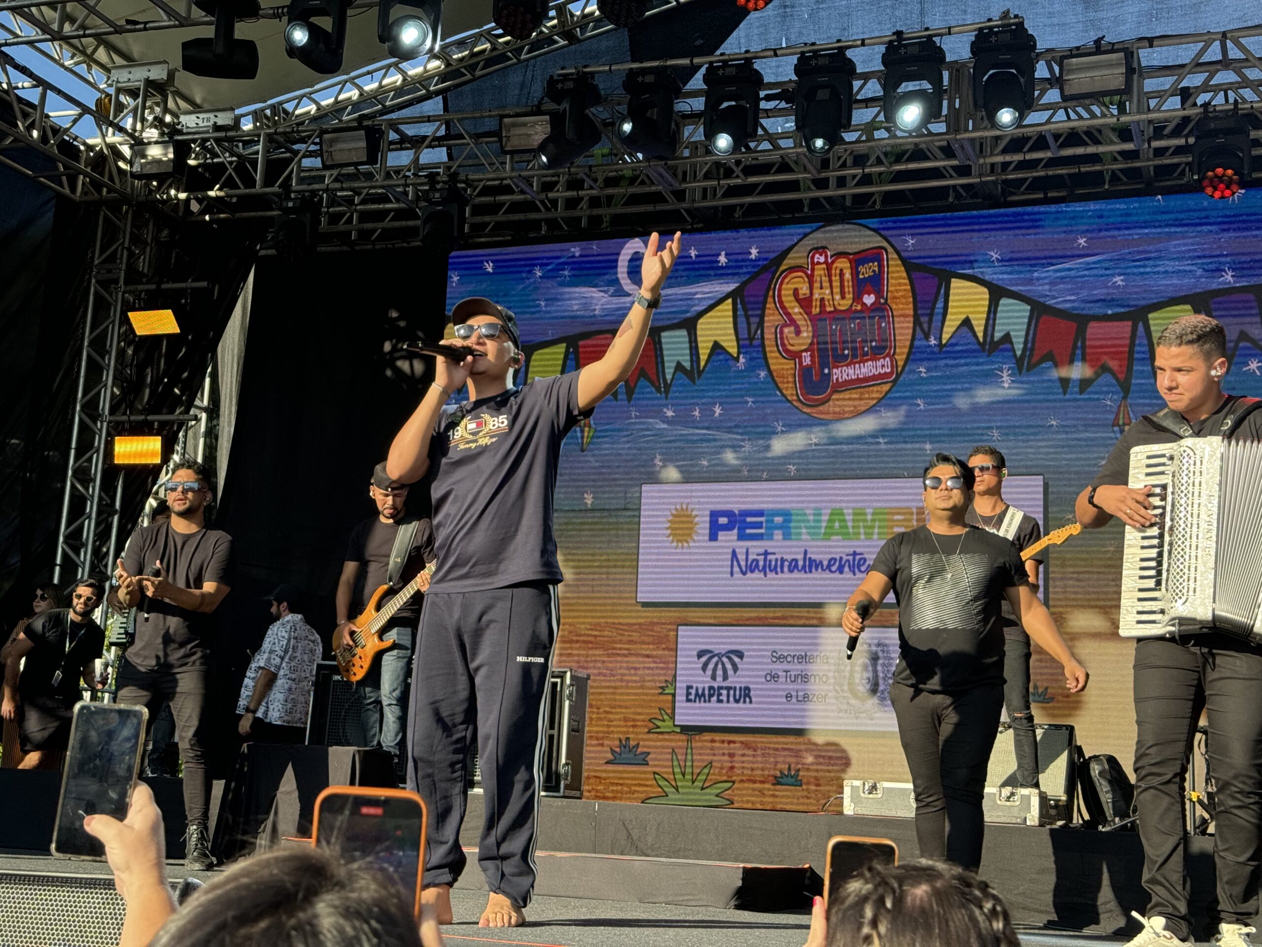 João Gomes subiu ao palco no Parque Villa-Lobos