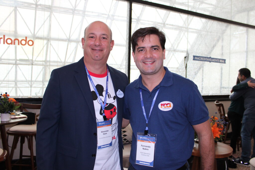 Alex Haim, da Disney, e Fernando Nobre, da RCA Alex Haim, da Disney, e Fernando Nobre, da RCA