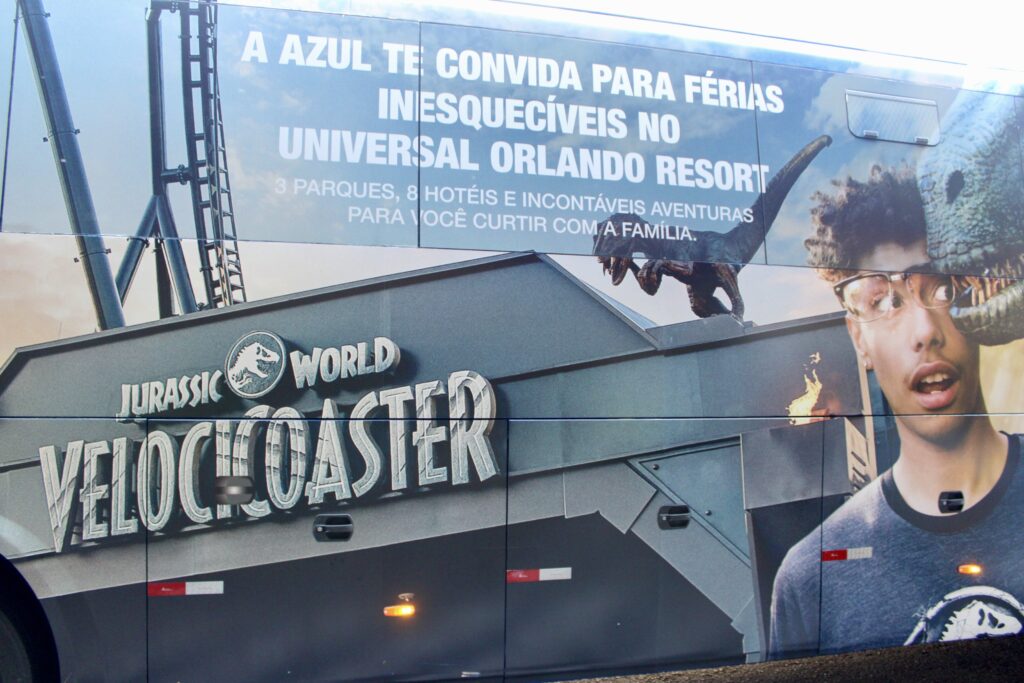 IMG 6992 Universal e Azul lançam ônibus temáticos para viagens entre Viracopos e São Paulo; veja fotos