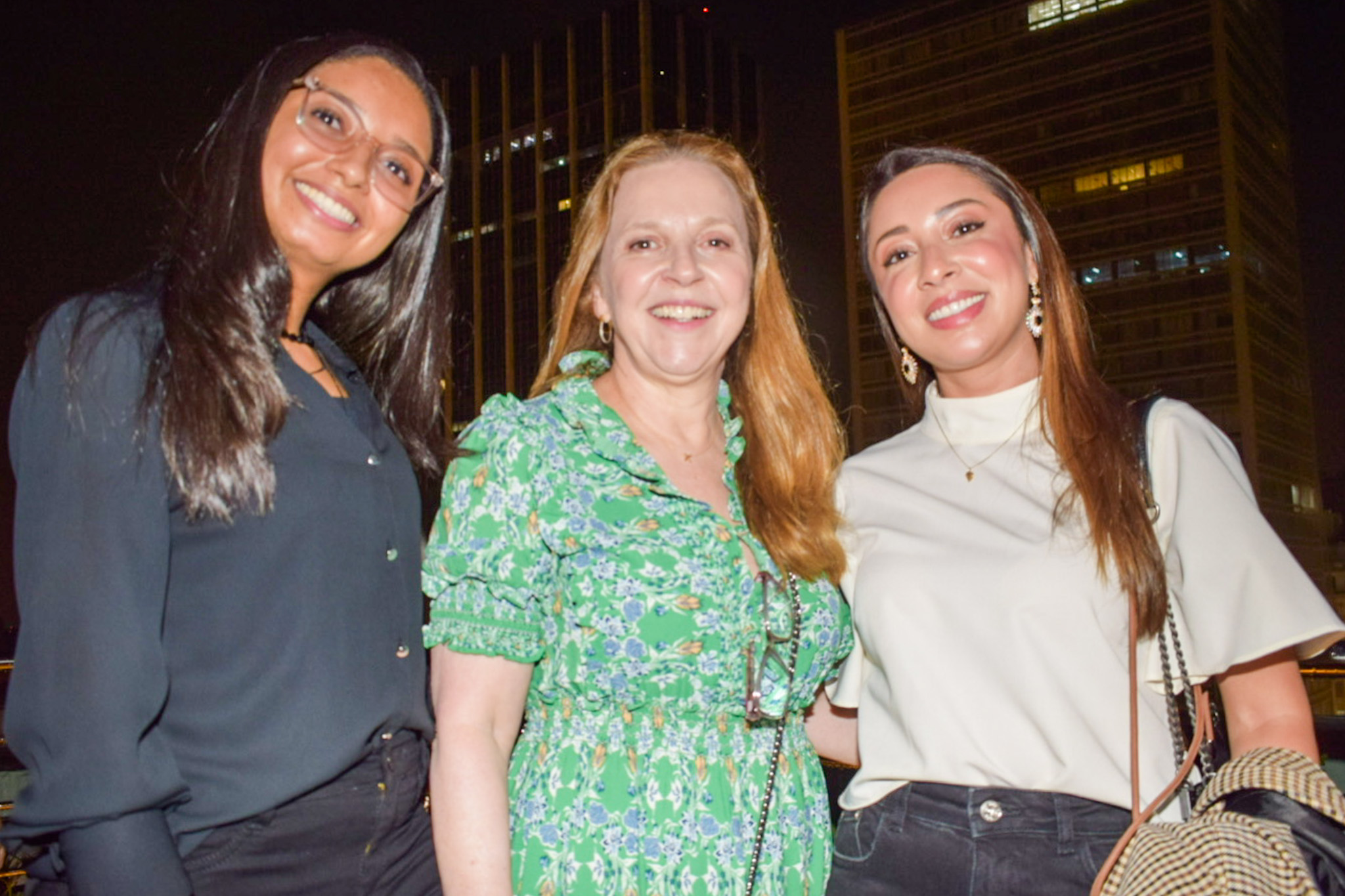 Deissy Santos, da Cativa Operadora ; Ariana Audi, da Diferencial Tour; e Thayana Almeida, da 3travel Deissy Santos, da Cativa Operadora ; Ariana Audi, da Diferencial Tour; e Thayana Almeida, da 3travel