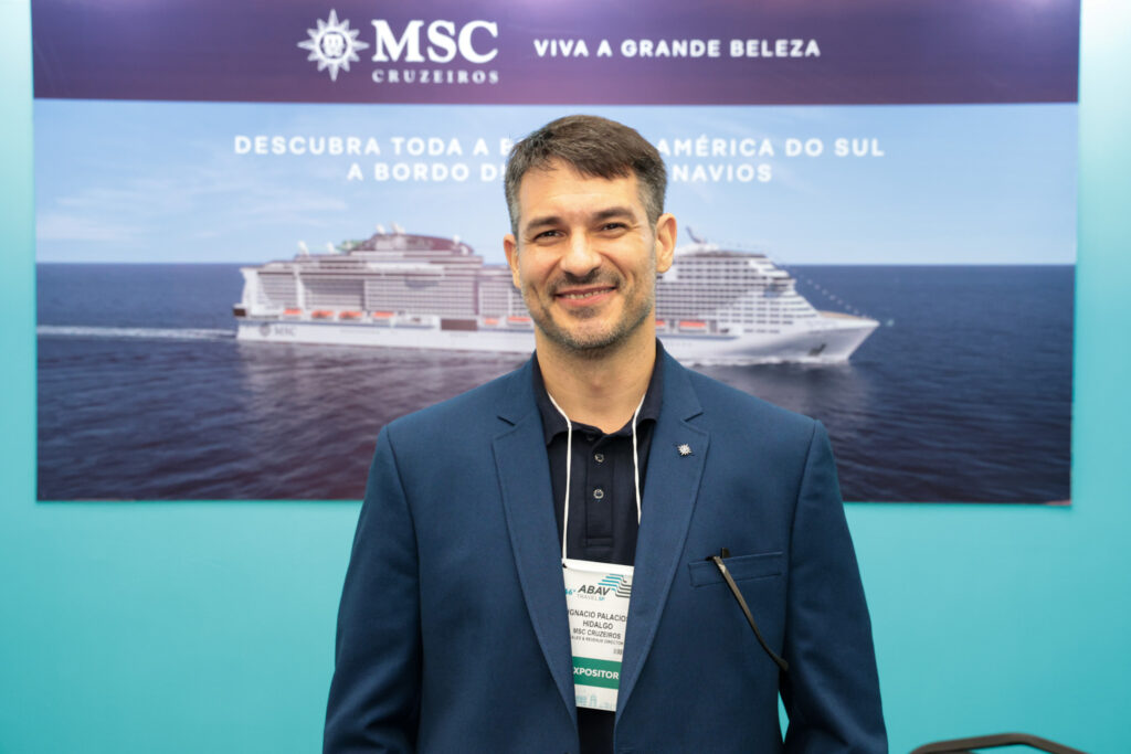Ignacio Palácios, da MSC Cruzeiros