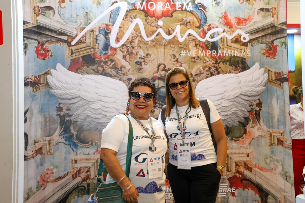 Lúcia Dantas, da Dantas Turismo e Estelita Ribeiro, da New Point Viagens