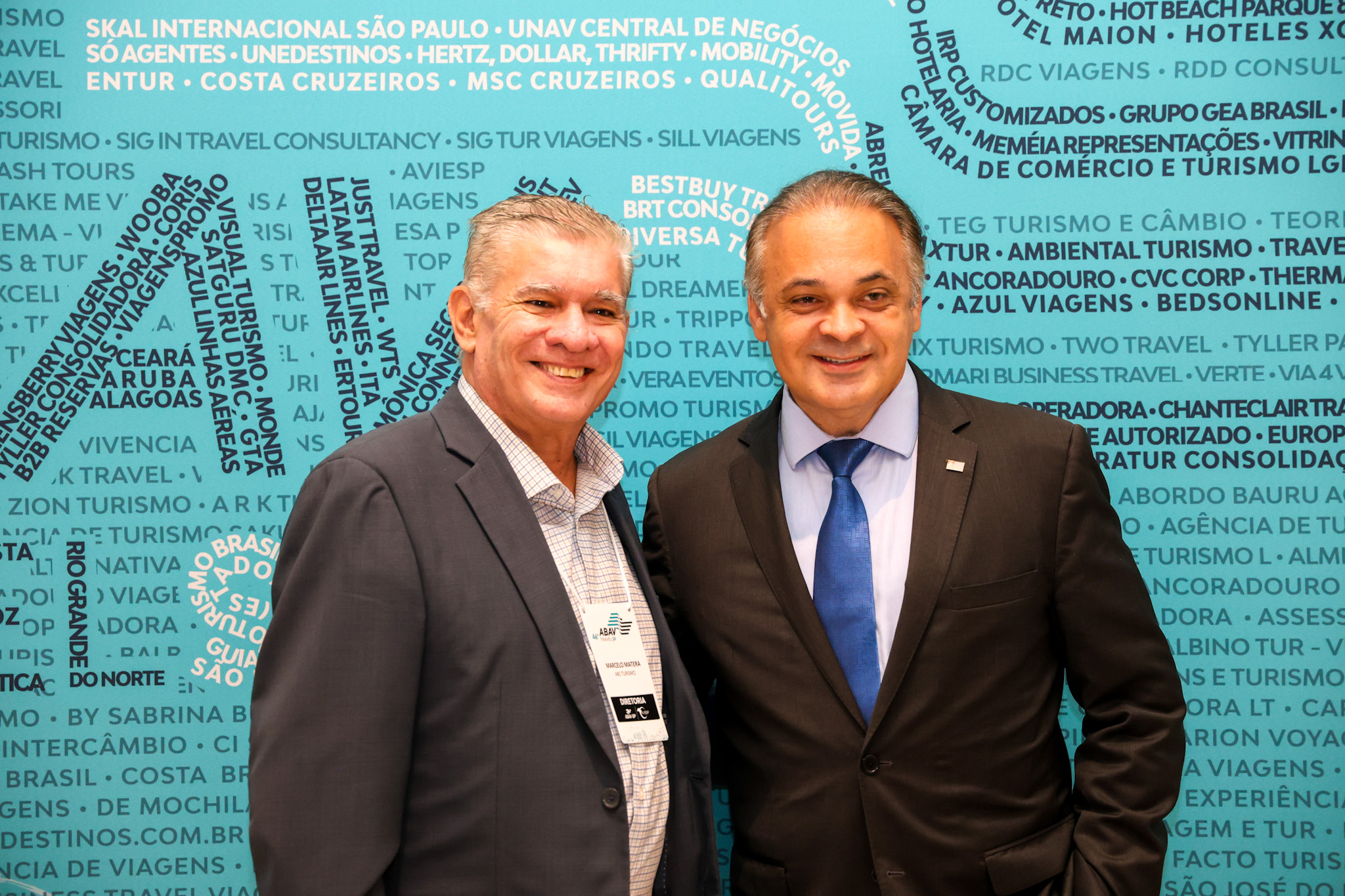 Marcelo Matera, da AbavSP Aviesp, e Roberto de Lucena, secretário de Turismo do estado de São Paulo Marcelo Matera, da AbavSP Aviesp, e Roberto de Lucena, secretário de Turismo do estado de São Paulo