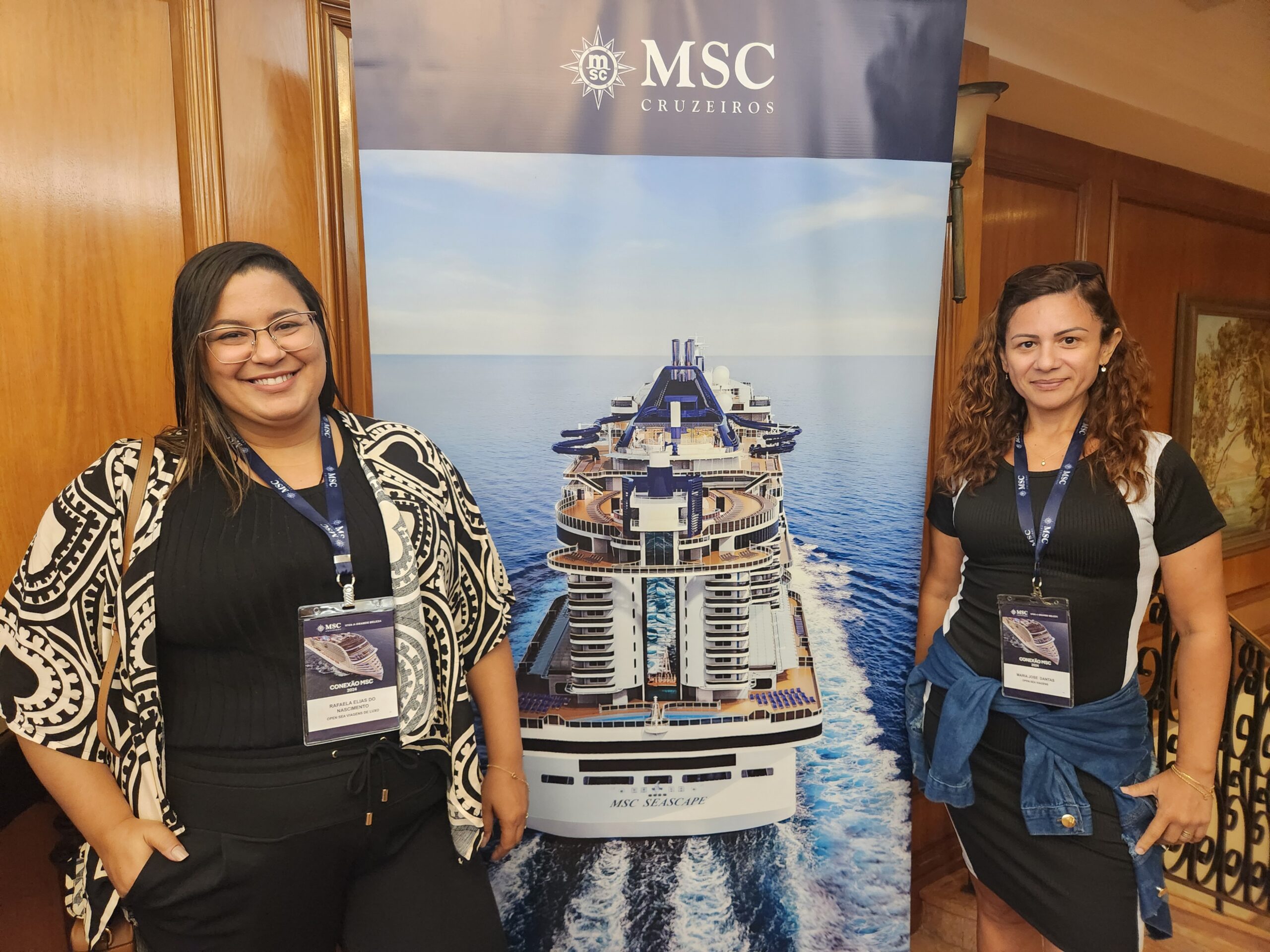 Maria José Dantas e Rafaela do Nascimento, Open Sea Viagens de Luxo