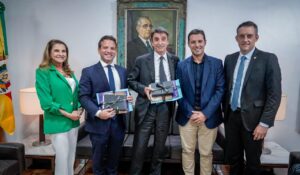 CEOs do Festuris Gramado oficializam convite ao embaixador e ao cônsul da Itália
