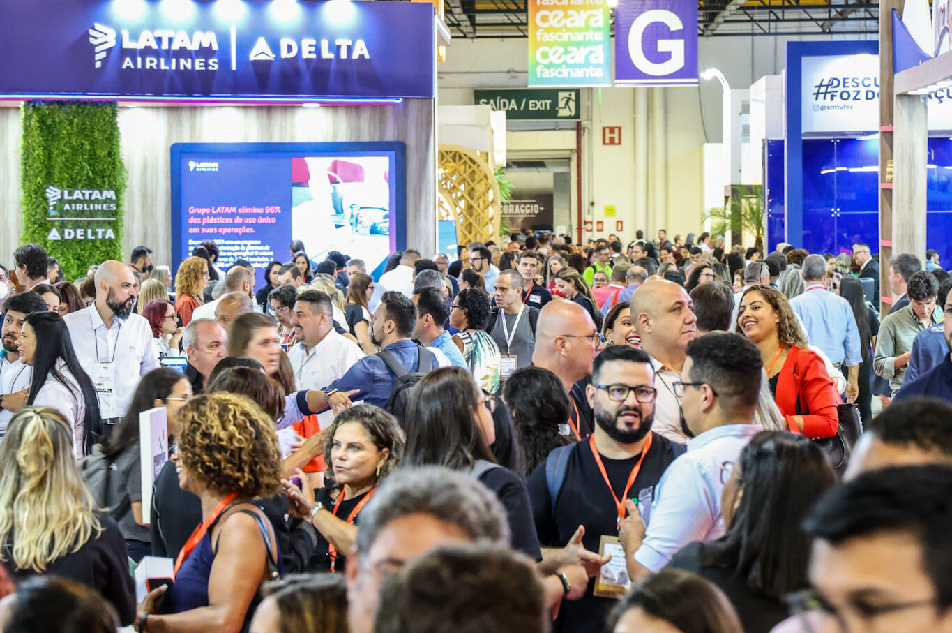 Brasil lidera ranking internacional da ICCA 2023 na América do Sul e chega ao Top 20 global 1 Movimentacao intensa no primeiro dia da WTM La e1715604285193 Brasil lidera ranking internacional da ICCA 2023 na América do Sul e chega ao Top 20 global