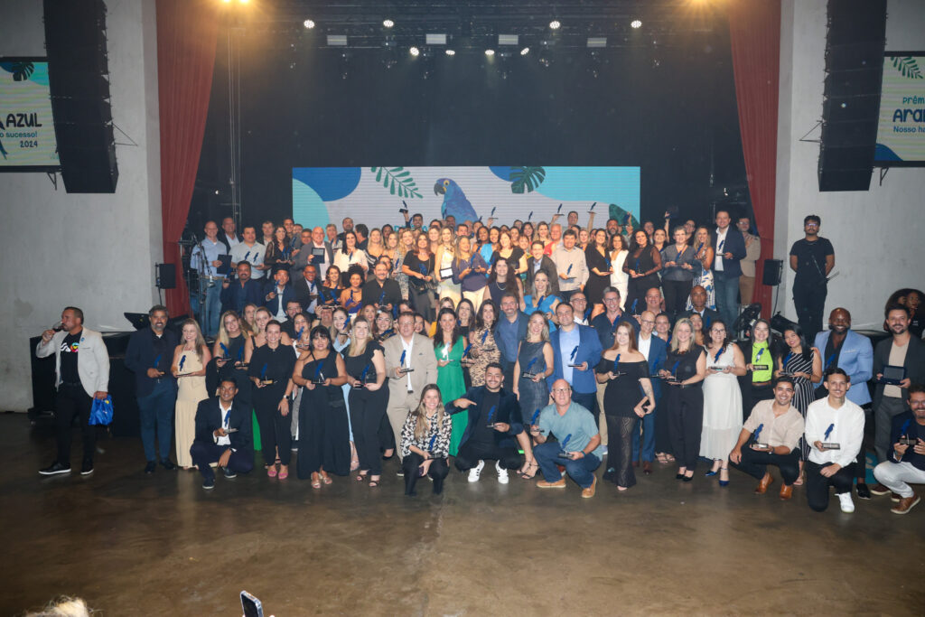 Premiados Prêmio Arara Azul: Azul Viagens reconhece mais de 80 parceiros líderes em vendas; veja fotos