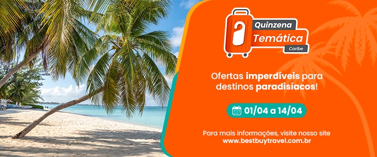 BestBuy Travel lança Quinzena do Caribe com condições especiais e descontos de até 40% BestBuy Travel lança Quinzena do Caribe com condições especiais e descontos de até 40%