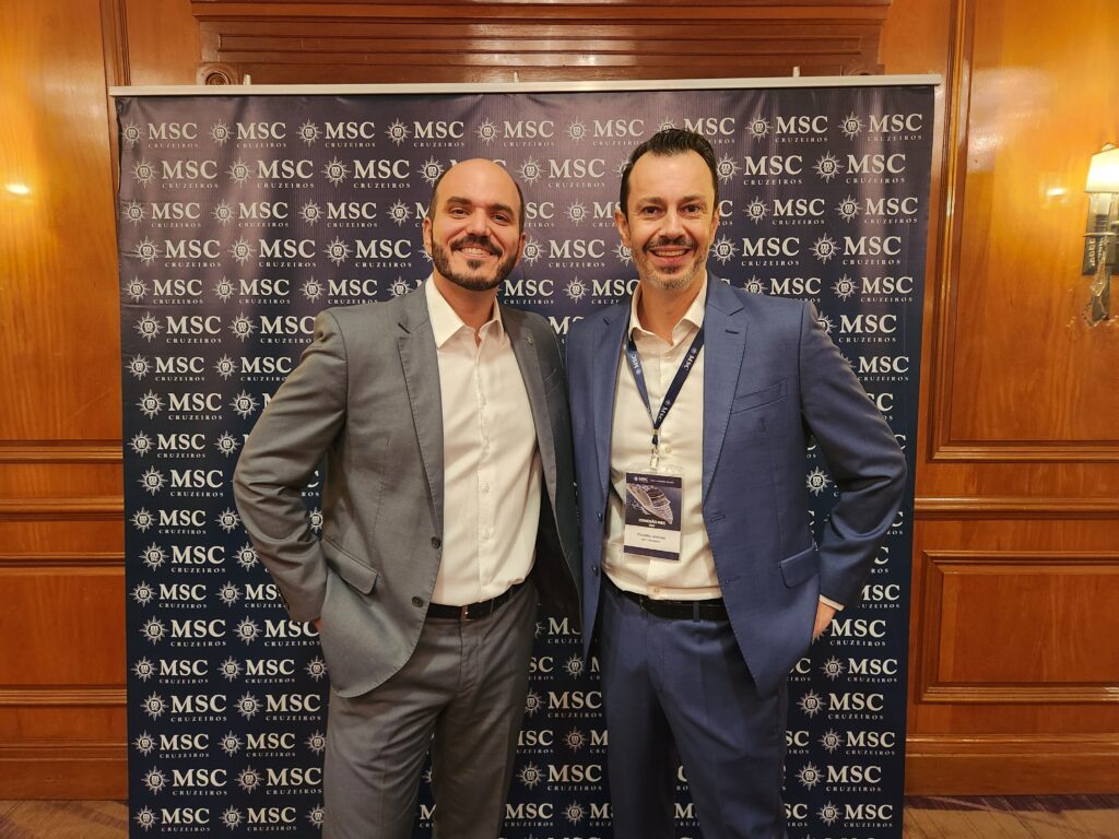 Rafael Grosso, gerente de Vendas, e Eduardo Mariani, diretor de Marketing da MSC