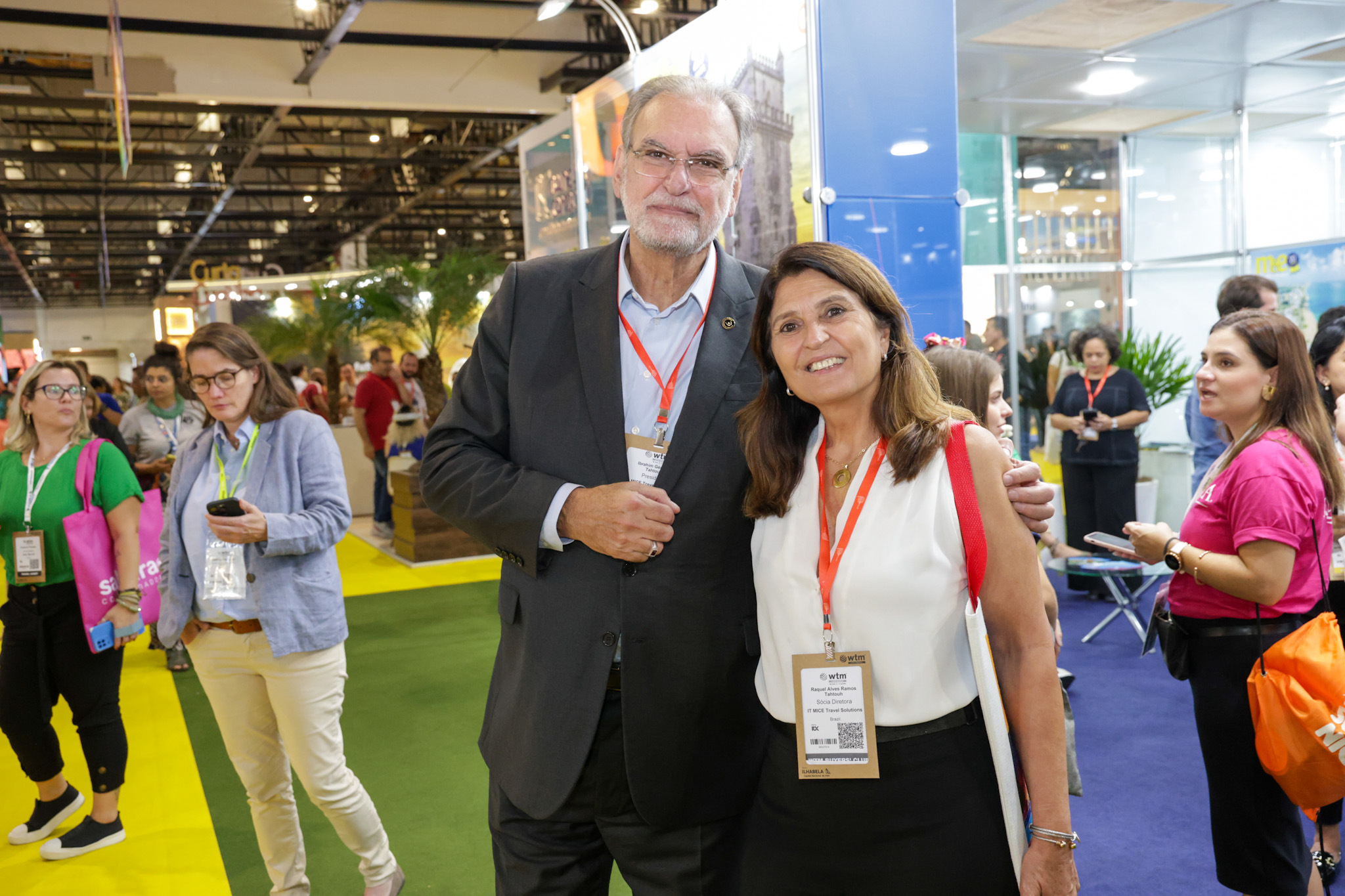 Raquel Tahtouh e Ibrahim Georges Tahtouh, da IT Mice Raquel Tahtouh e Ibrahim Georges Tahtouh, da IT Mice