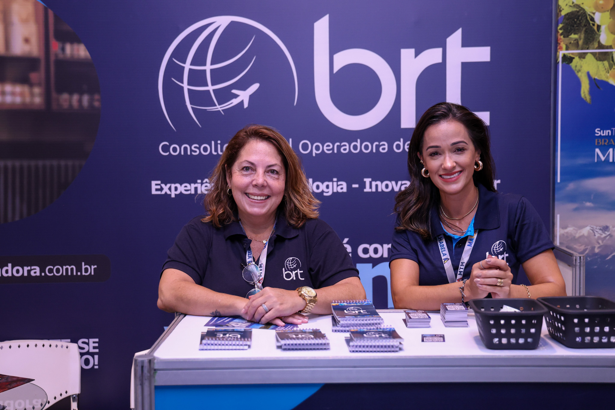 Renata Castanheira e Natália Horta, da BRT Renata Castanheira e Natália Horta, da BRT