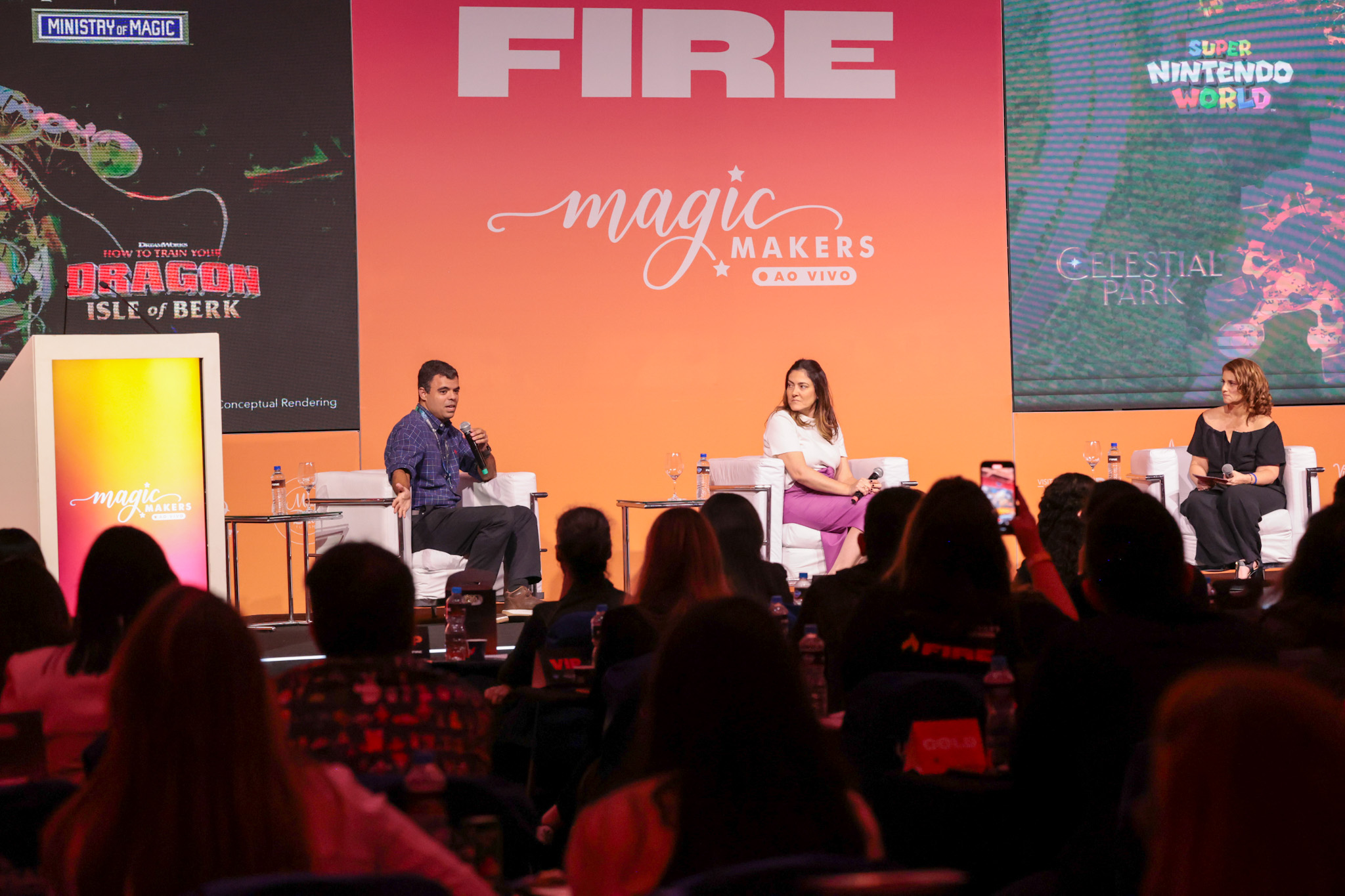 Renato Gonçalves, Gabriella Cavalheiro e Joice Ferreira