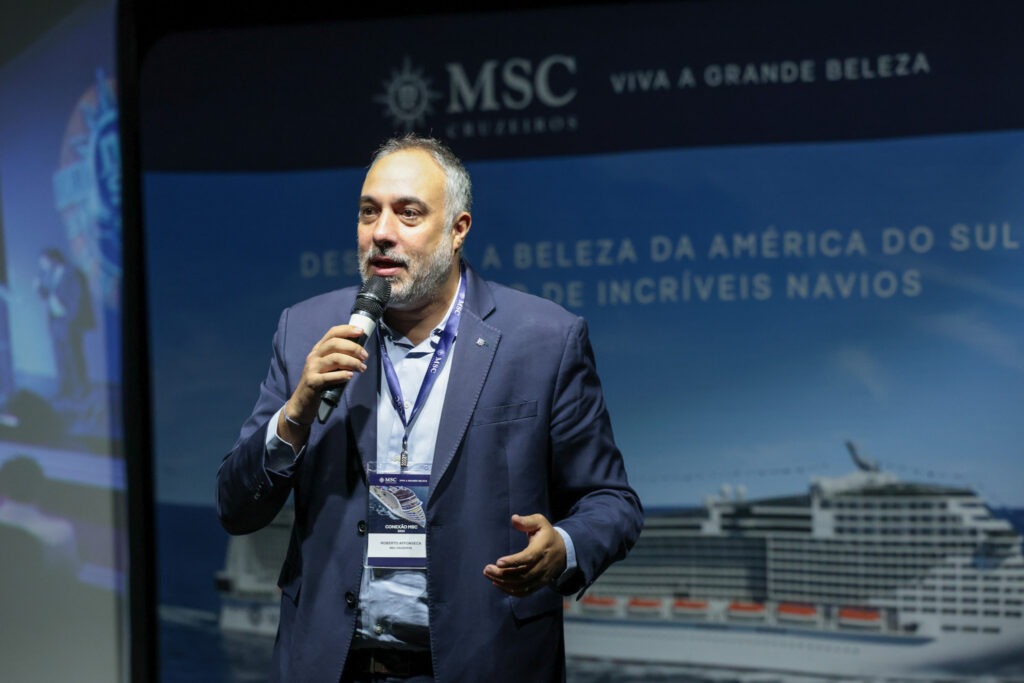 Roberto Affonsecq, da MSC Cruzeiros