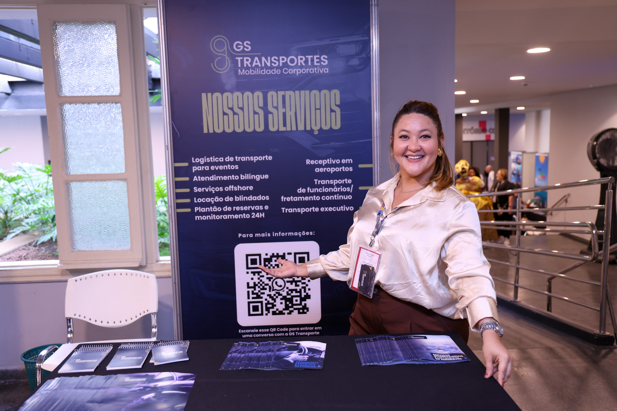 Sabrina Marques, da GS Transportes Sabrina Marques, da GS Transportes