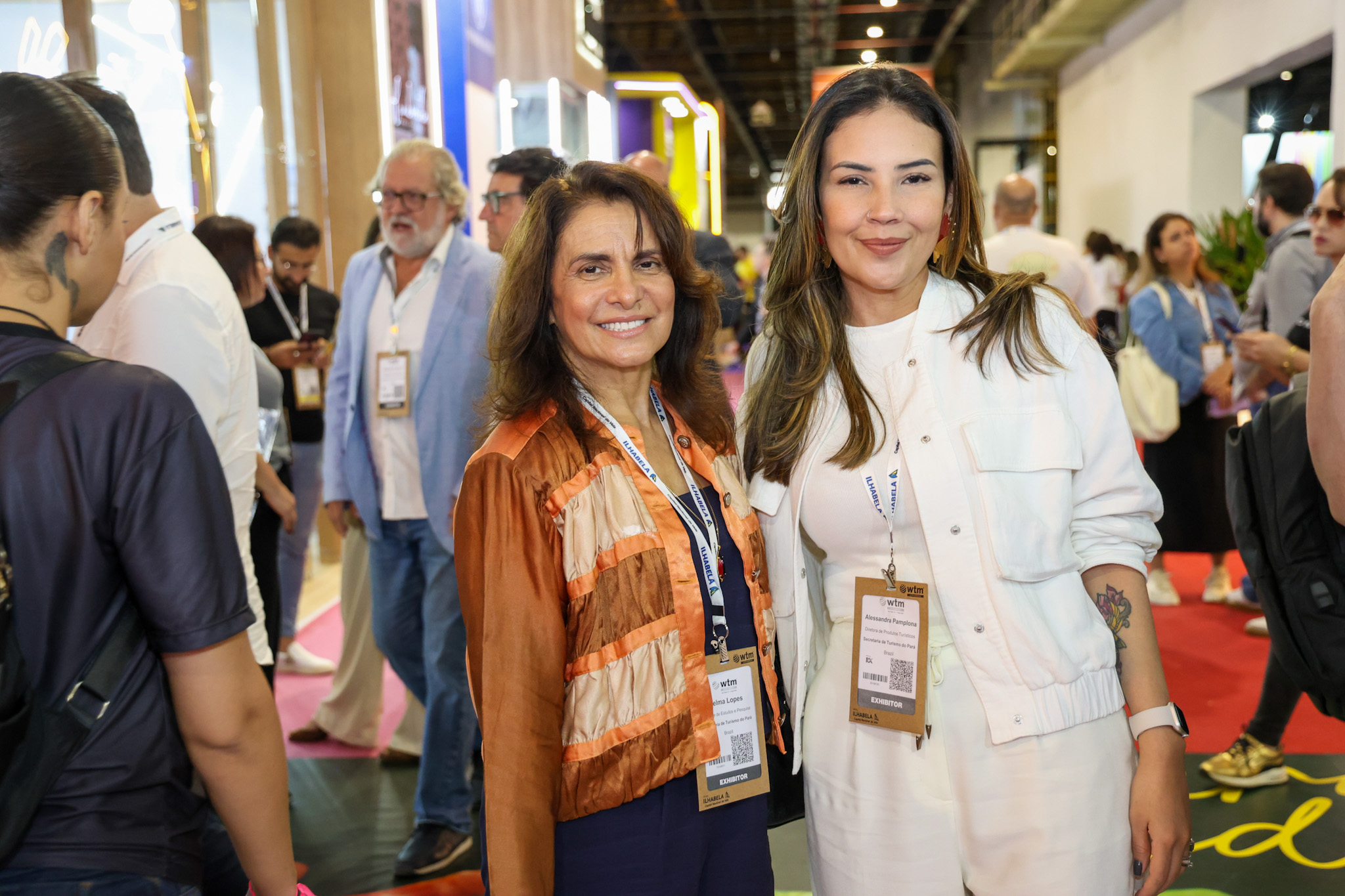 Selma Lopes e Alessandra Pamplona, da Setur-PA Selma Lopes e Alessandra Pamplona, da Setur-PA