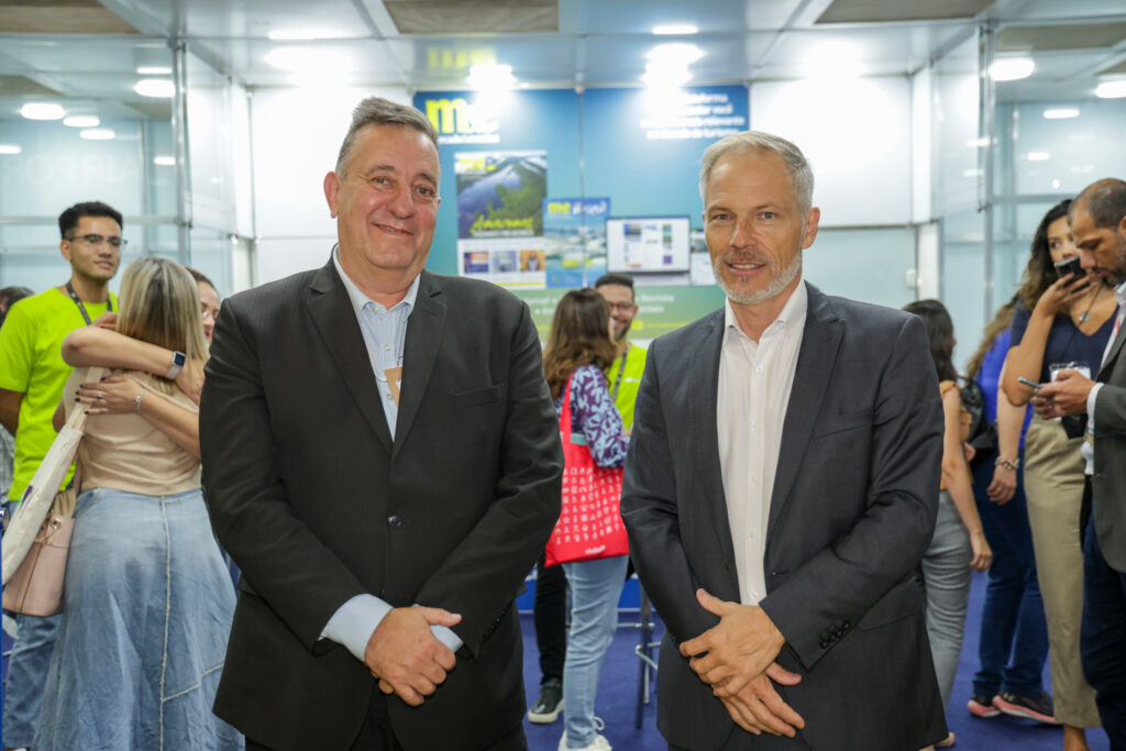 Sérgio Andres e Diego Fernández, da Emprotur Bariloche