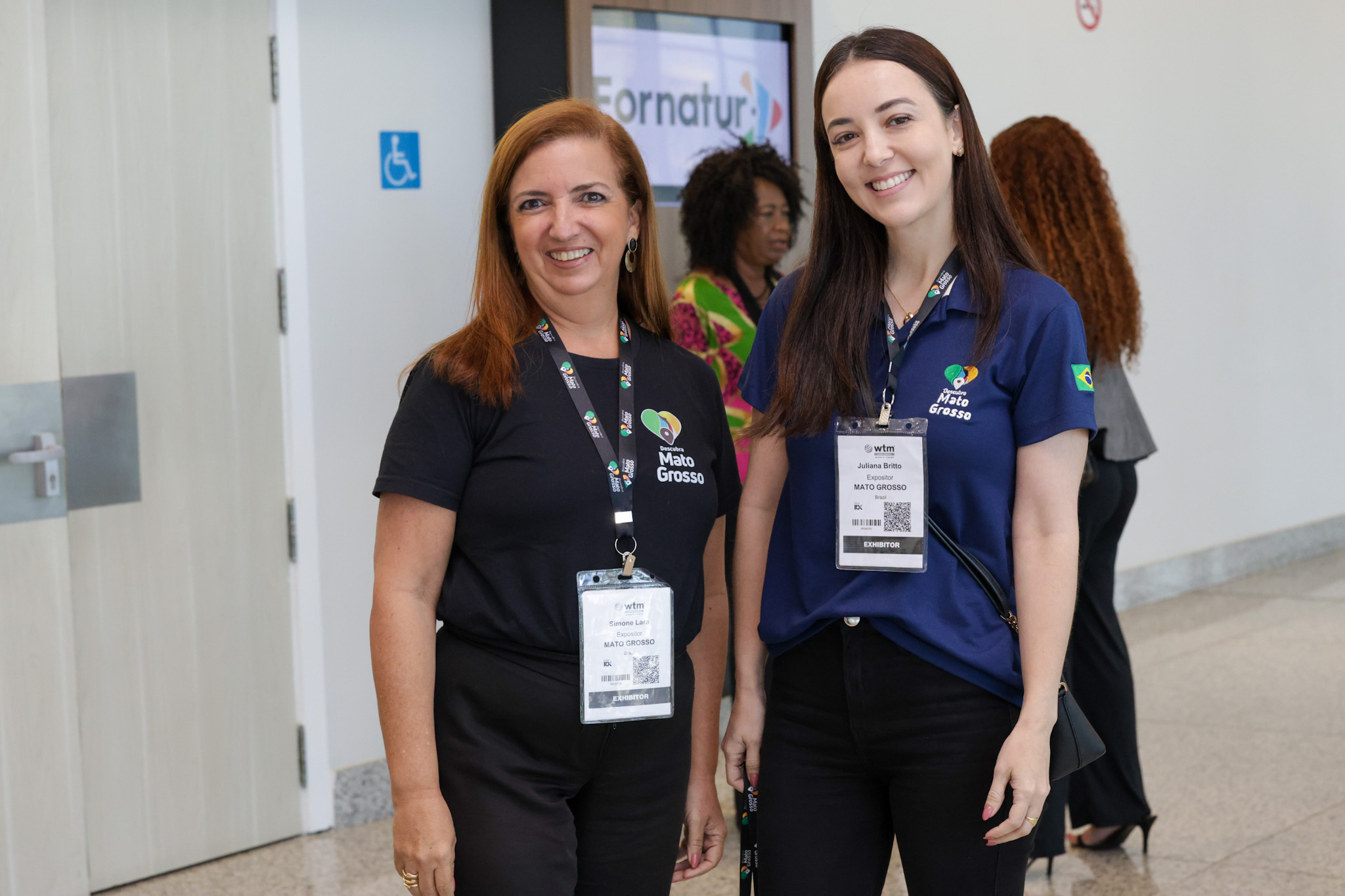 Simone Lara e Juliana Britto, da Setur-Mato Grosso Simone Lara e Juliana Britto, da Setur-Mato Grosso