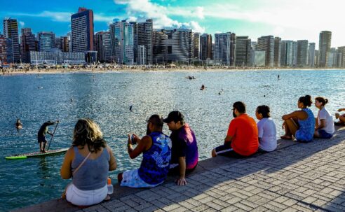 Turistas atribuem nota 9,07 para o grau de satisfação e felicidade vivido em Fortaleza