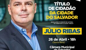 CEO do aeroporto de Salvador receberá título de cidadão soteropolitano da Câmara Municipal