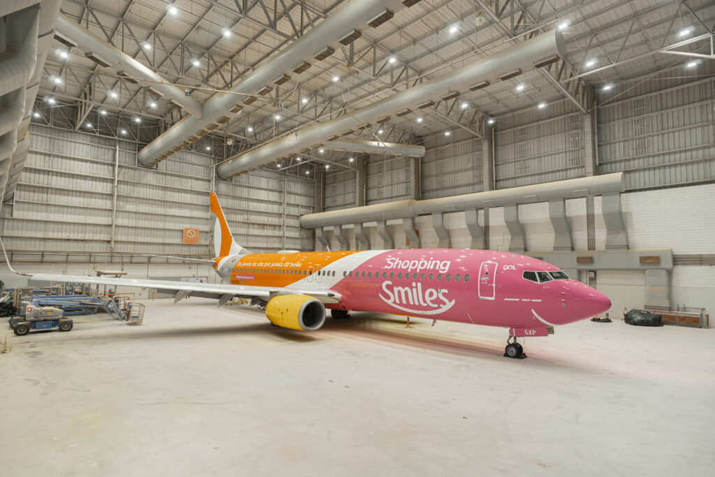 aviao1 Smiles redesenha marketplace e lança novo avião do Shopping Smiles em comemoração