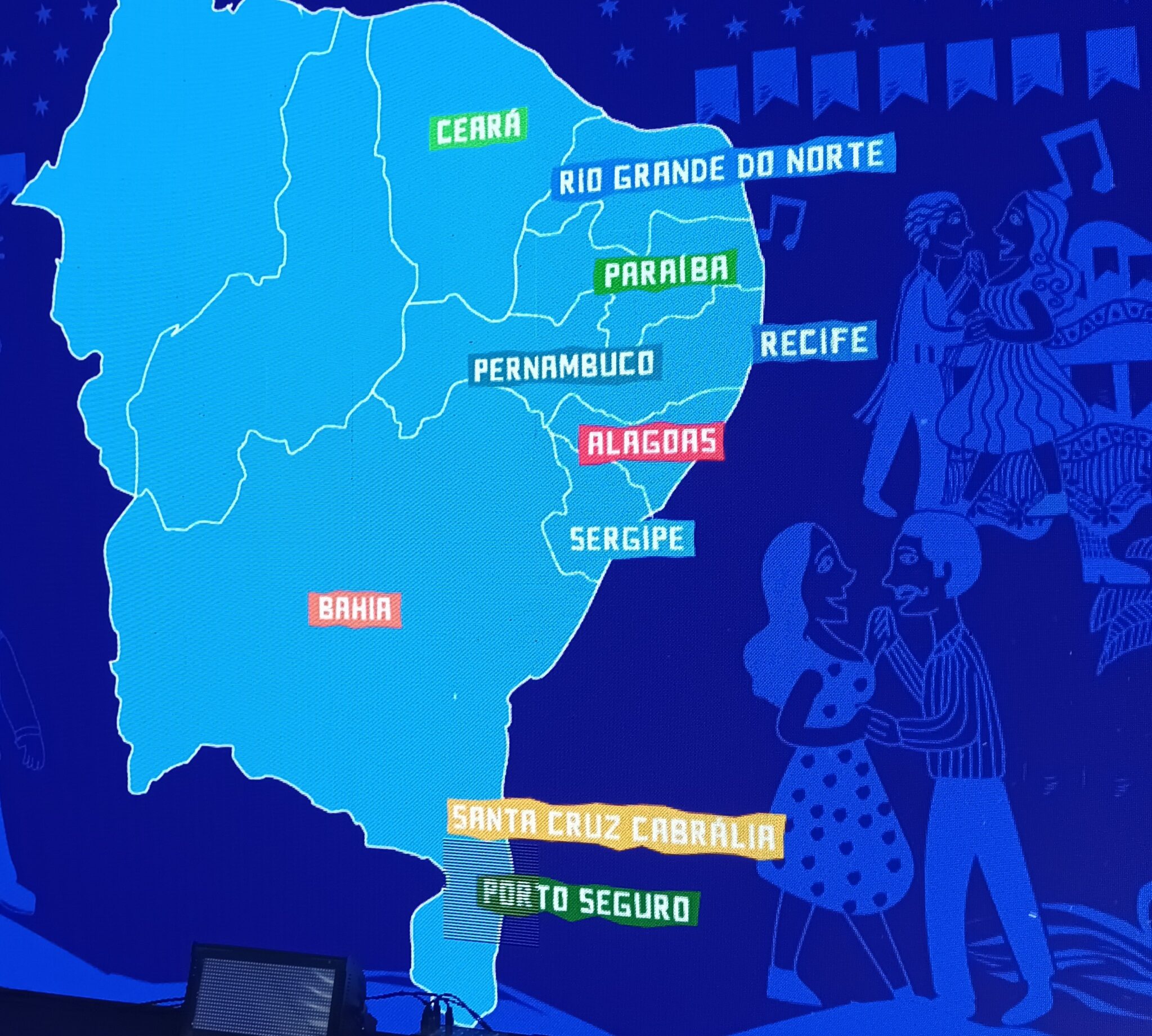 mapa.divulgacaojpg e1711991346217 Azul se torna patrocinadora, lança campanha e aumenta oferta em 70% para São João 2024