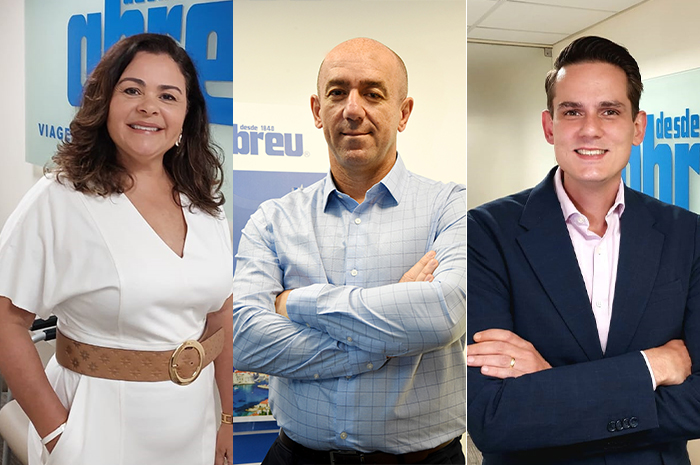 Adriana Boeckh e Felipe Cuadrado são promovidos e assumem como diretores da Abreu 1 montagem abreu Adriana Boeckh e Felipe Cuadrado são promovidos e assumem como diretores da Abreu