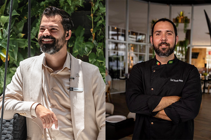 BA’RA Hotel tem novos gerente geral e chef executivo 1 montagem pedro1 BA’RA Hotel tem novos gerente geral e chef executivo