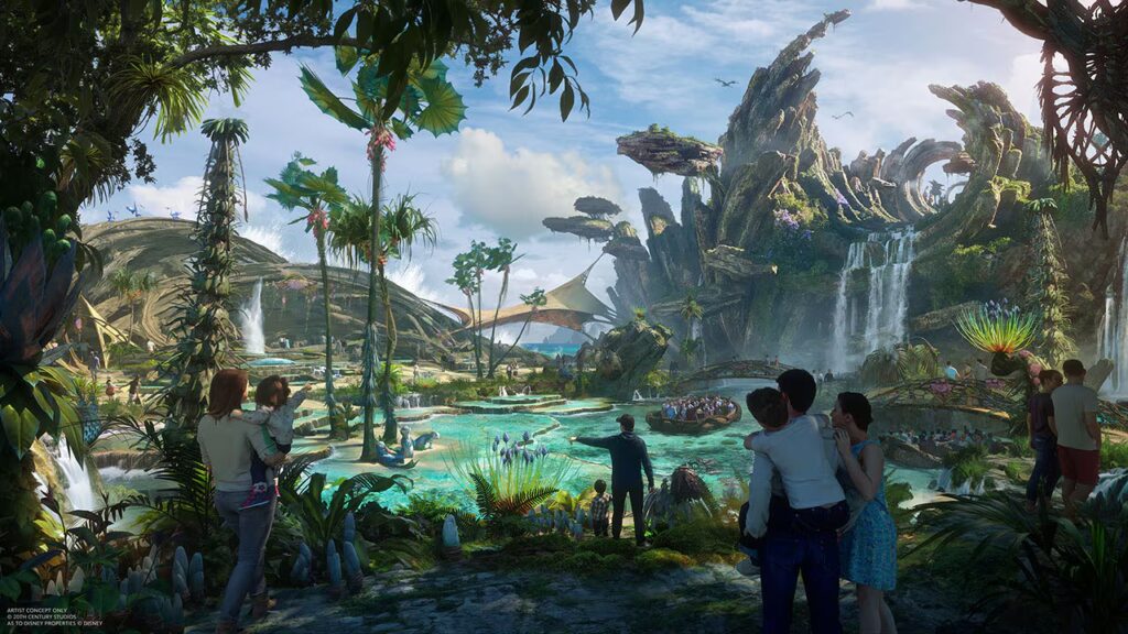 rtyhujrewrtyujitrertyujytrew Disney revela primeira projeção do futuro mundo de Avatar na Califórnia
