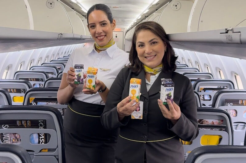 unnamed 10 e1712586078354 Voepass passa a contar com sucos da marca Prat's a bordo de seus voos