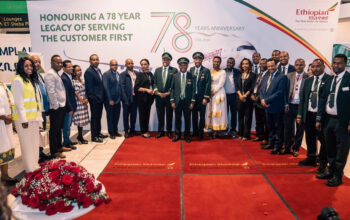 Grupo Ethiopian Airlines comemora 78 anos de história com voo especial para o Cairo