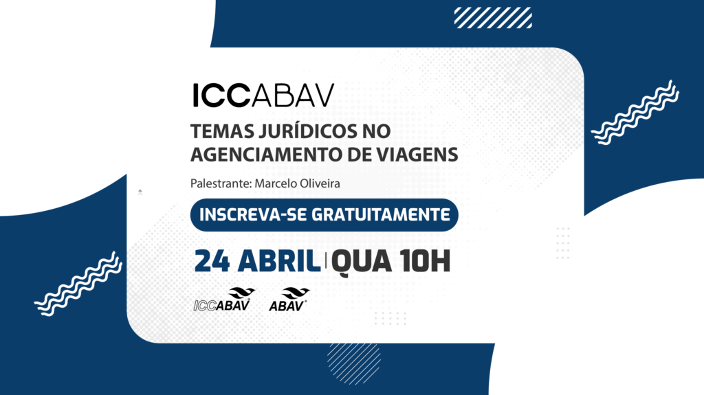 Abav Nacional realizará treinamento sobre temas jurídicos no agenciamento de viagens Abav Nacional realizará treinamento sobre temas jurídicos no agenciamento de viagens