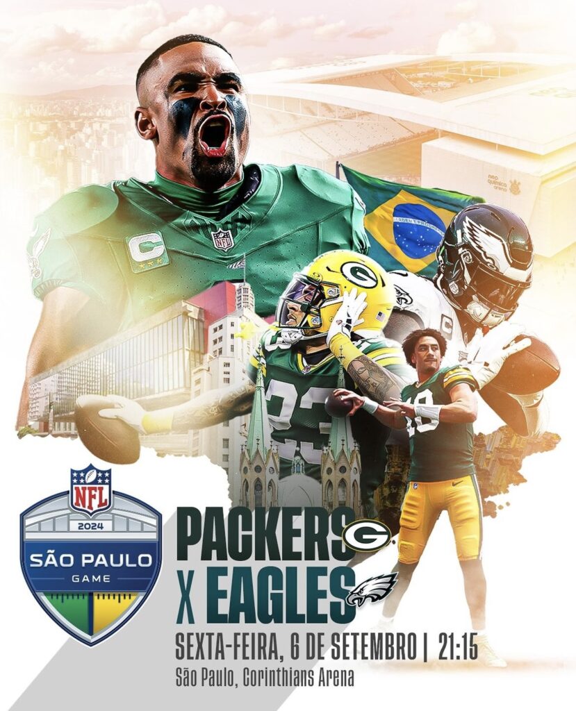 NFL define horário da partida entre Philadelphia Eagles e Green Bay Packers no Brasil 1 437938 1107372 img 3081 NFL define horário da partida entre Philadelphia Eagles e Green Bay Packers no Brasil