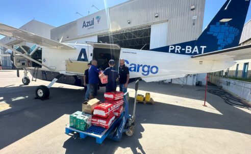 Azul Cargo amplia postos de ajuda para o Rio Grande do Sul no país