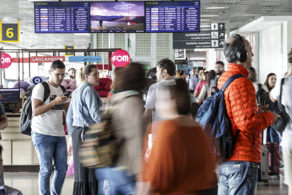 Brasil movimenta mais de 50 milhões de passageiros aéreos no primeiro trimestre de 2024