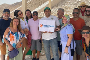 Agentes de viagens no Egito (Divulgação/Mohamed Medany/ Dunas Travel)