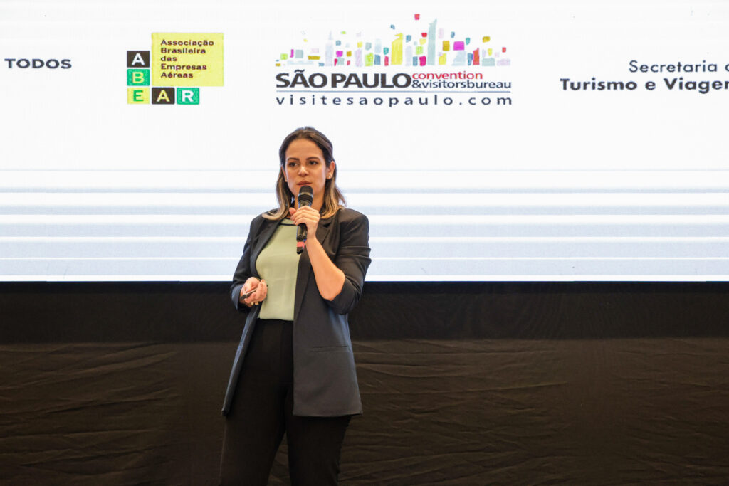 Aline Moretto, diretora de Promoção do Visite São Paulo