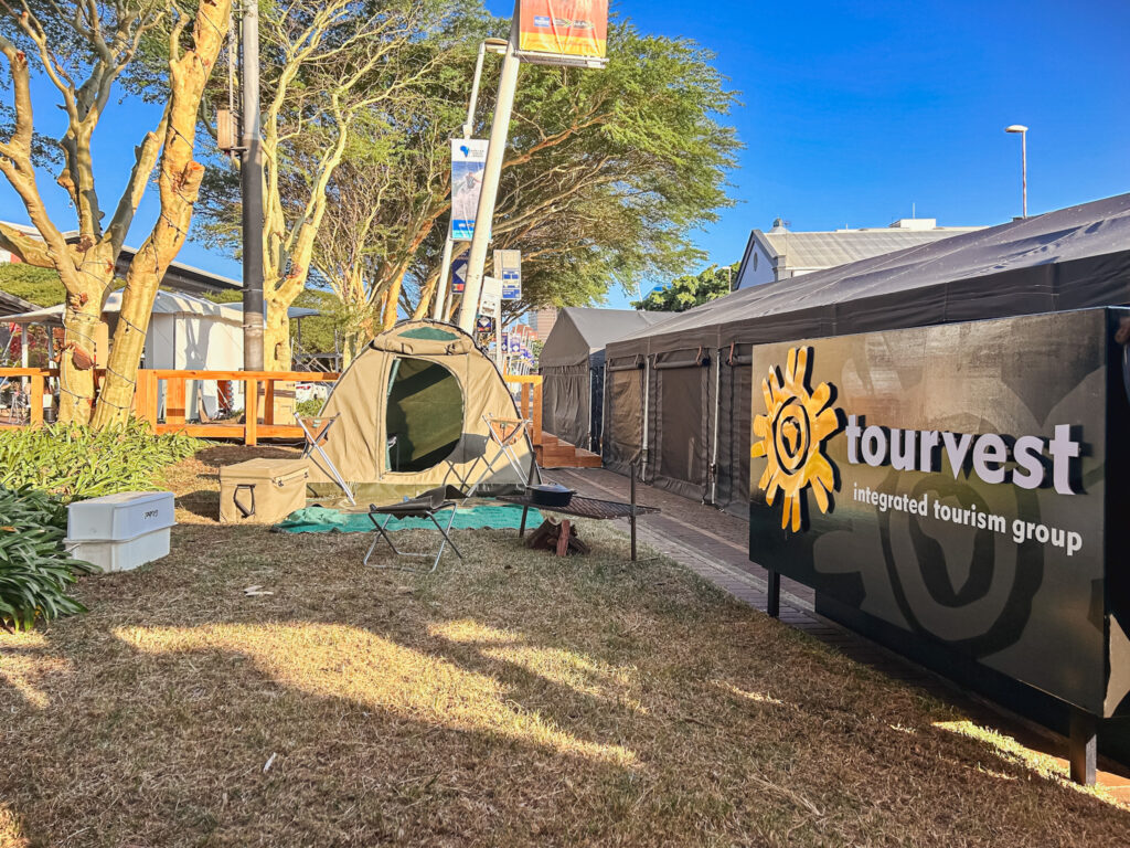 Área de exposição da Tourvest