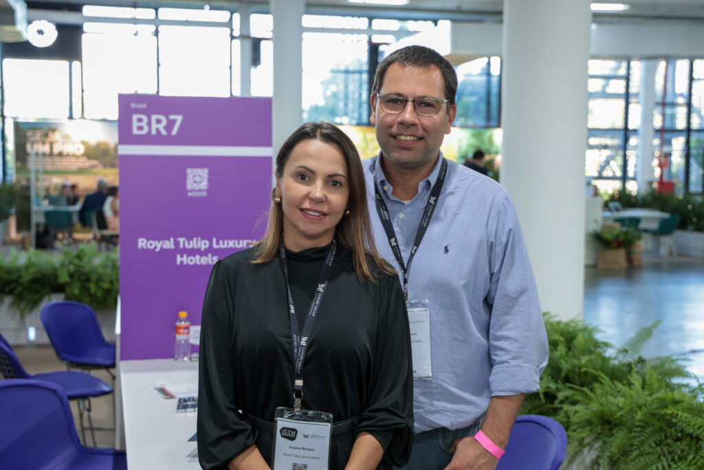 Aryane Borges e Victor Ferreira, do Royal Tulip Luxury Hotels