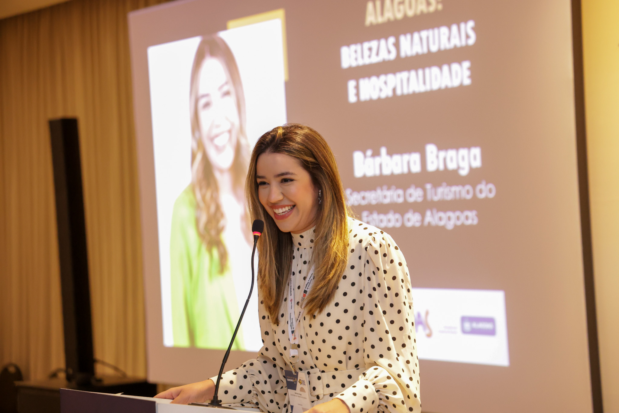 Bárbara Braga, secretaria de turismo de Alagoas Bárbara Braga, secretaria de turismo de Alagoas