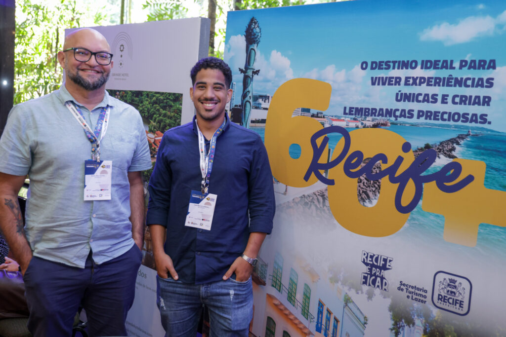 Bráulio Moura e Pedro Paulo, da Sectur-Recife