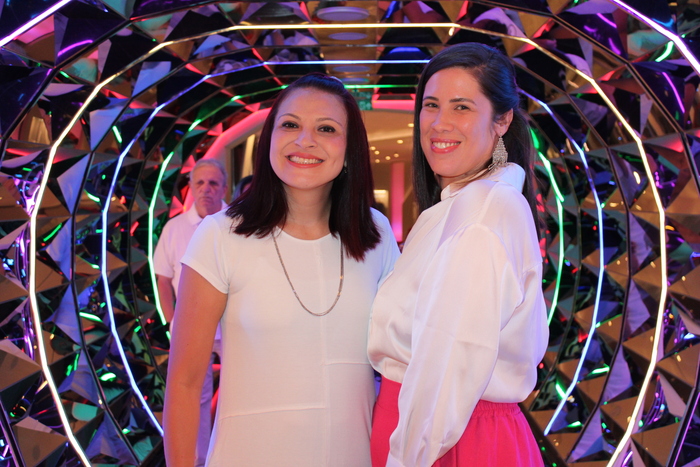 Carolina Almeida e Petricca Rodrigues, da Agaxtur Carolina Almeida e Petricca Rodrigues, da Agaxtur